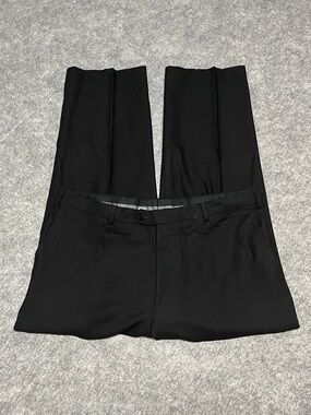 Giorgio Armani Black Dress Pants Trousers